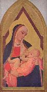 Ambrogio Lorenzetti Madonna del Latte Sweden oil painting artist